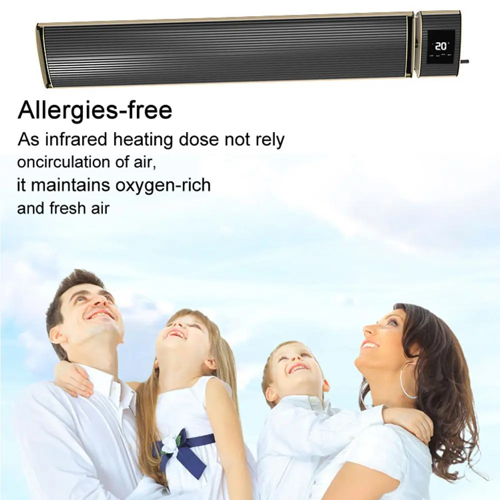Wifi control safety and warmly home wall radiant infrared heater
