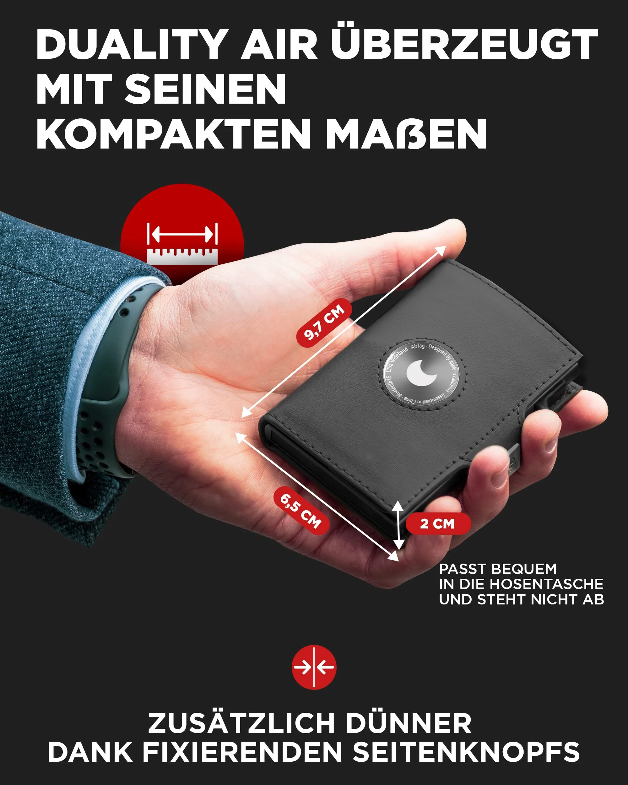 Воздушная бирка Rfid бумажник держатель для карт мужской Pop Up тонкий кредитных pop