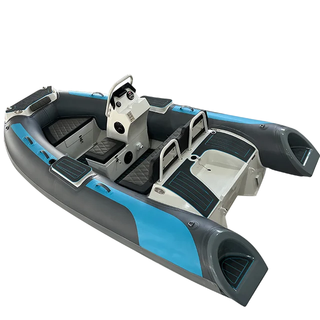 rib boat with motor boat rib hypalon inflatable aluminium hull rib boat