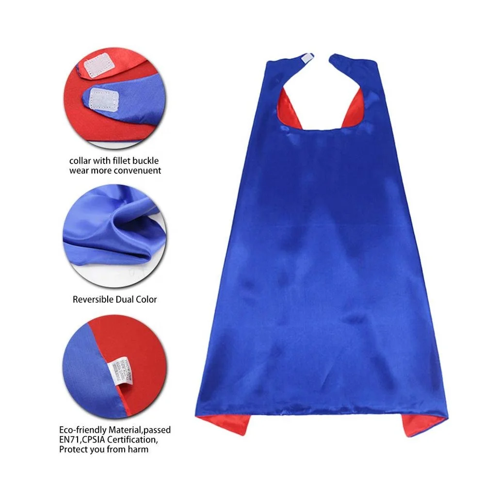 factory new wholesale custom superhero cape kids cape for any carnival events