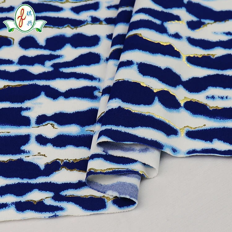 polyamide elastane printed mesh fabric for swimwear spasuit bikini boxer