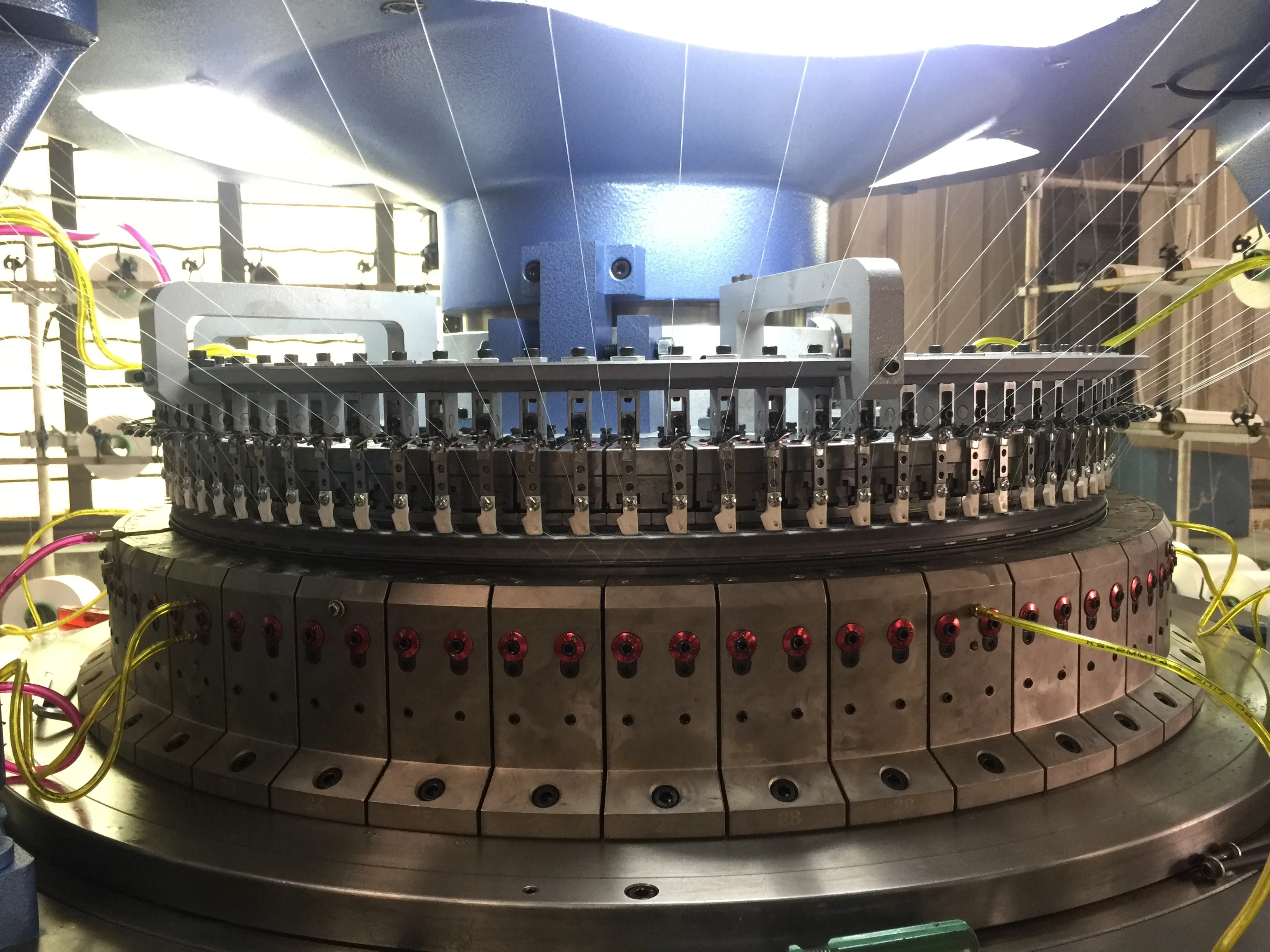 
Maquinas Trico China Knitting Maching Interlock Double Knit Circular Knitting Machine 