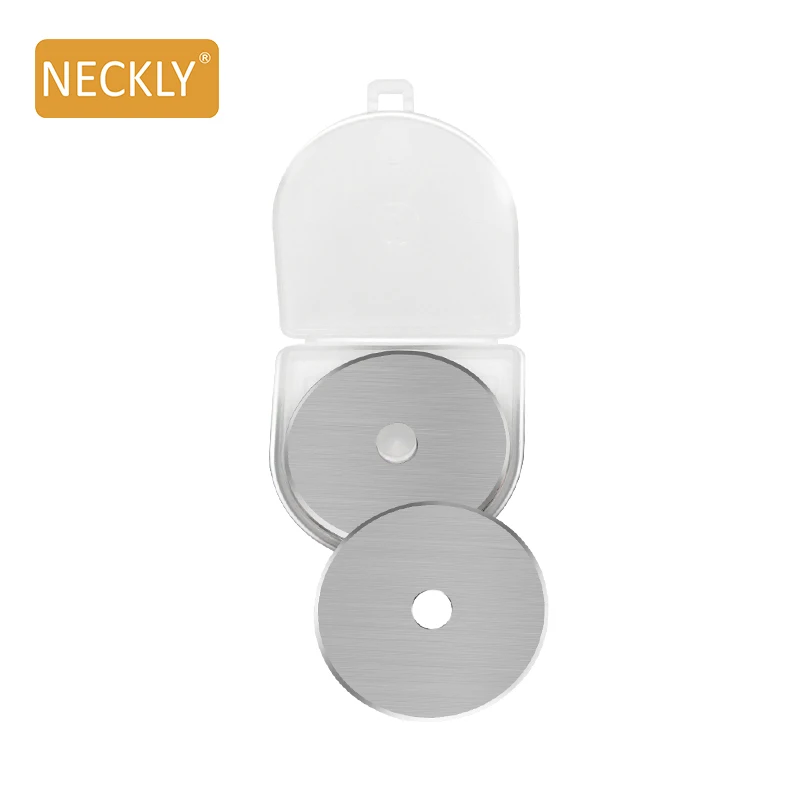 Factory Price 45mm Rotary Cutter Blades Handle Rolling Cutter for Fabric Leather Crafting Blades