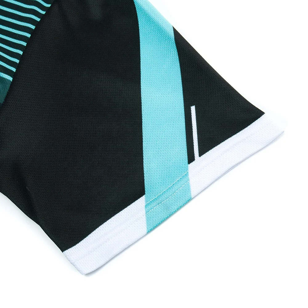 Dye sublimated running t-shirt quick dry shirt