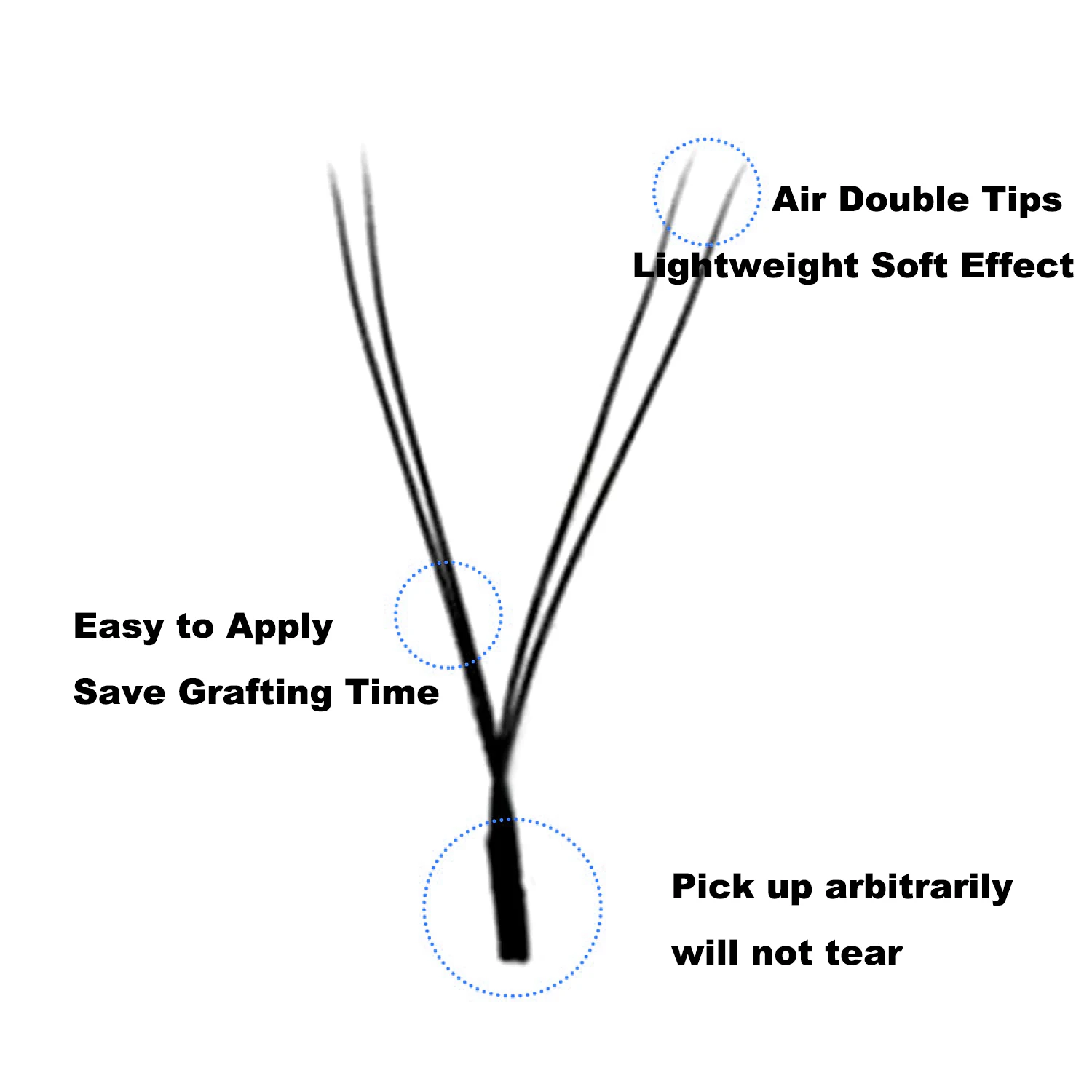 High Quality Trefoil W Natural Lashes Popular 100% Real Siberian 3D W Private Label Custom YY  Lash Extension