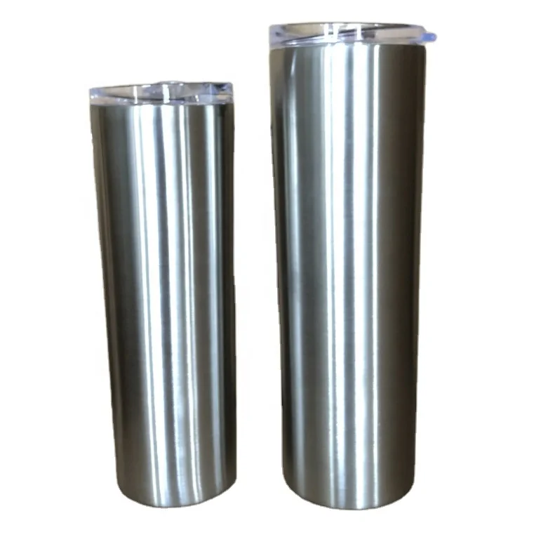 TJS China tumbler wholesale slim double wall firm blank fashion tapered tumblers stainless steel skinny stainless steel