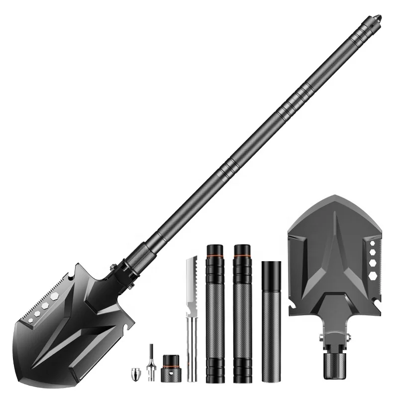 Whole sale Cost-effective Multi-function Outdoor Hiking Camping products Ax Folding Shovel