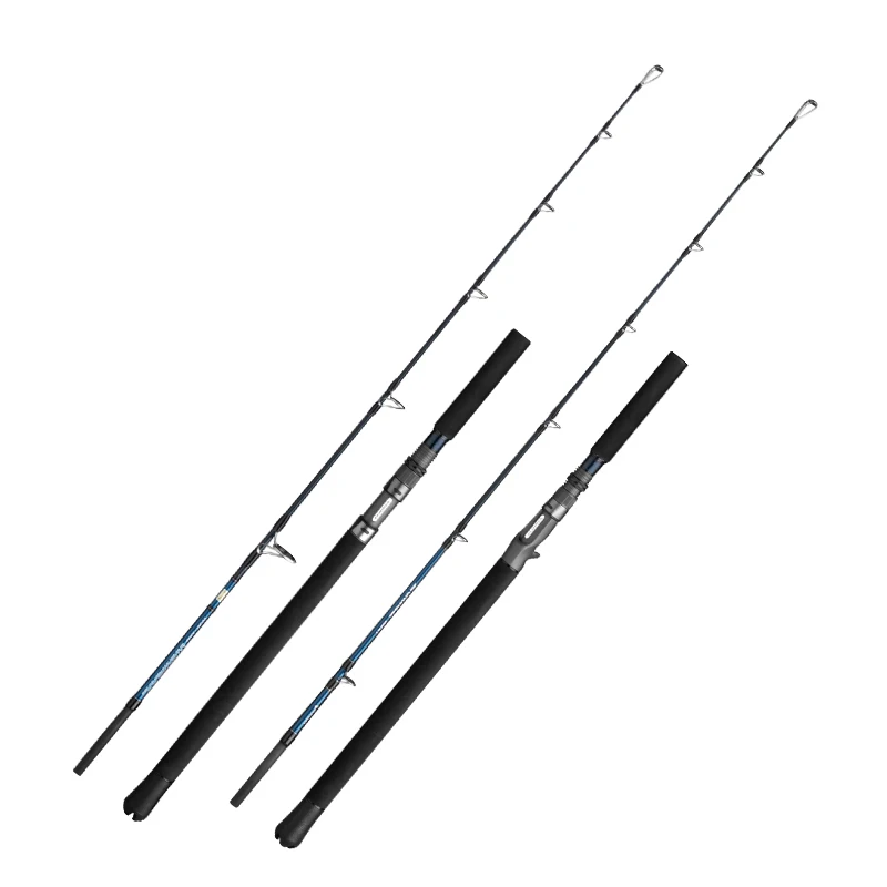 ECOODA Online E II Series 100g-400g Jigging Rod 20KG Drag Power Tuna Jigging Rods PE 2.0-6.0 Fishing Rod Jigging