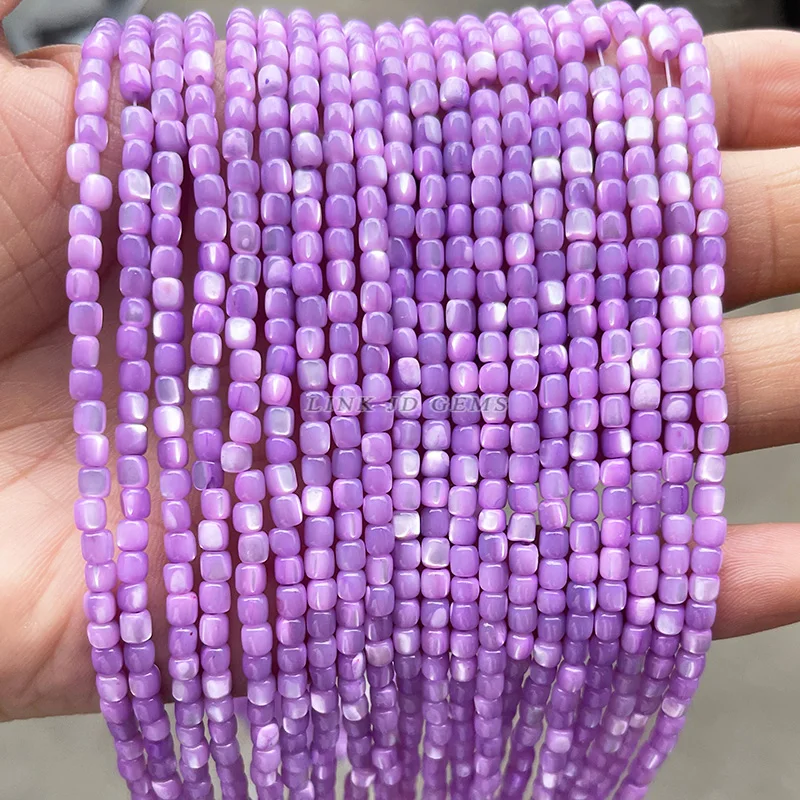 Wholesale Natural Shell Column High Color Light Shell Beads For Jewelry Making Bracelet Necklace Pierced Beads High Quality