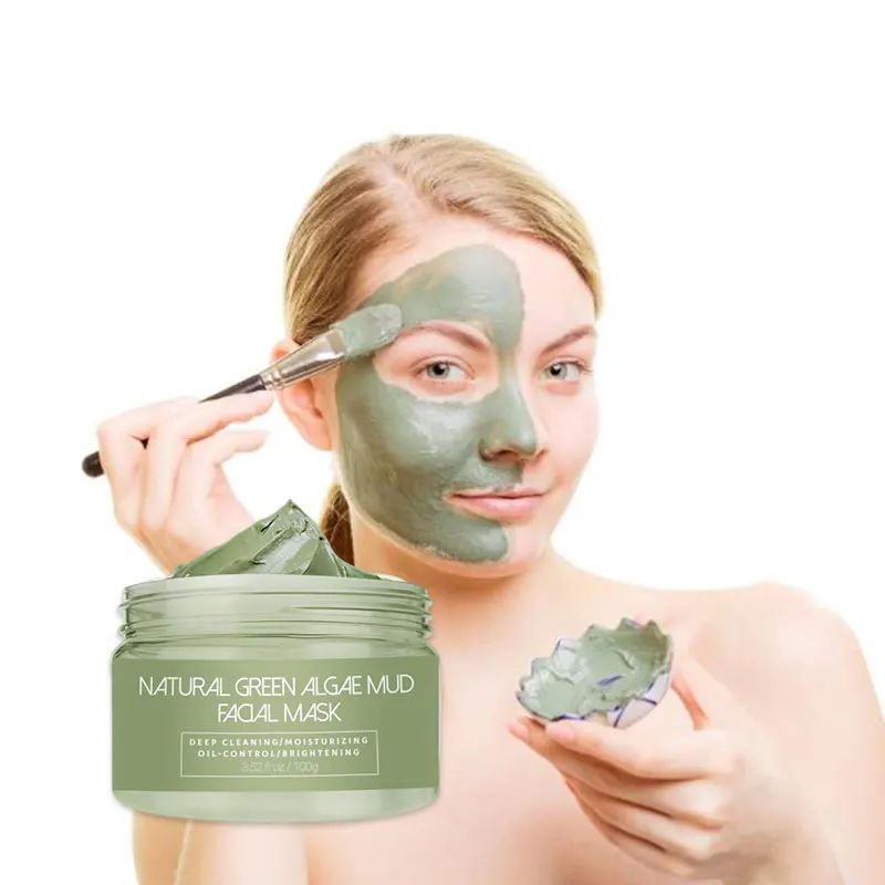 mud mask OEM/ODM 100% Natural Cereus Grandiflorus Dead Sea Mud Mask Blackhead Remover for Face & Body