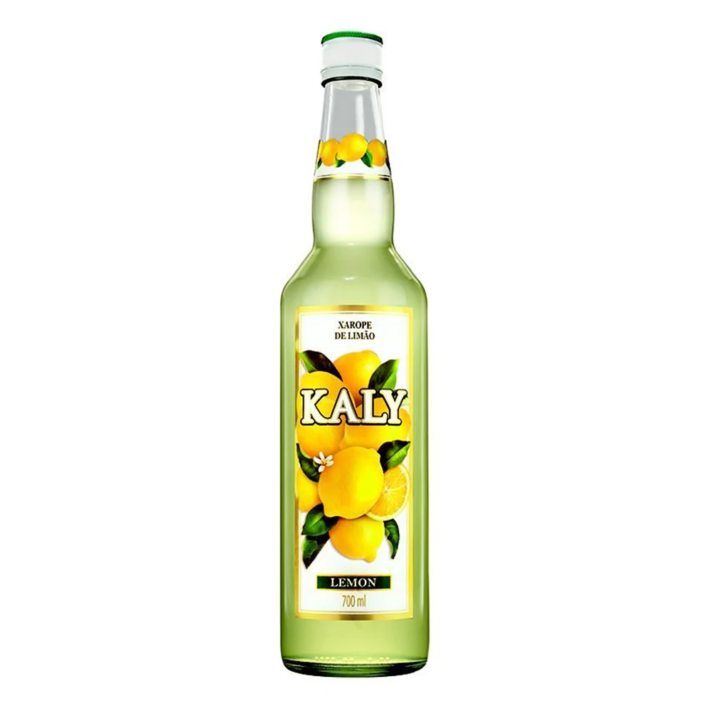 Kaly Lemon Fruit Syrup Natural Sicilian Lemon Juice for Cocktail And Cooking Ingredient