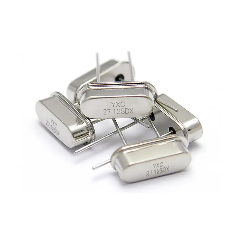 HC-49S DIP Units Xtal 27.12 MHz 27.120MHz Quartz Crystal Oscillator 27.12MHz 20pF 20PPM