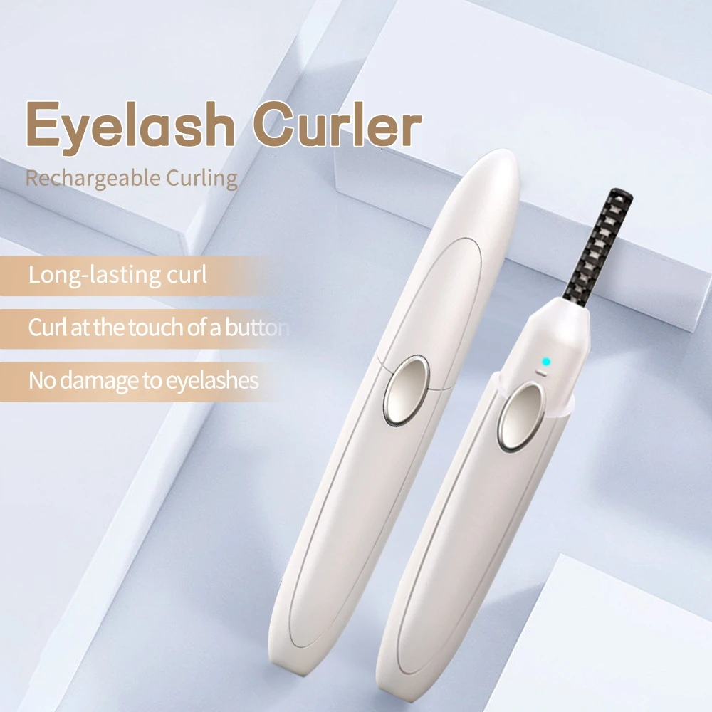 High Quality Electric Eyelash Curler Heated Combs Eye Lash Longlasting Eyelashes Curl Thermal Eyelash Curler Makeup Accessories