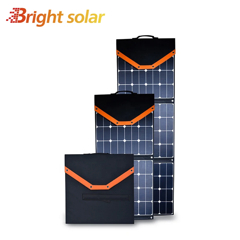 ShenZhen Bright Solar Foldable Solar Panel With Bag 300w Foldable Solar Panel Foldable Solar Panel Charging Kit