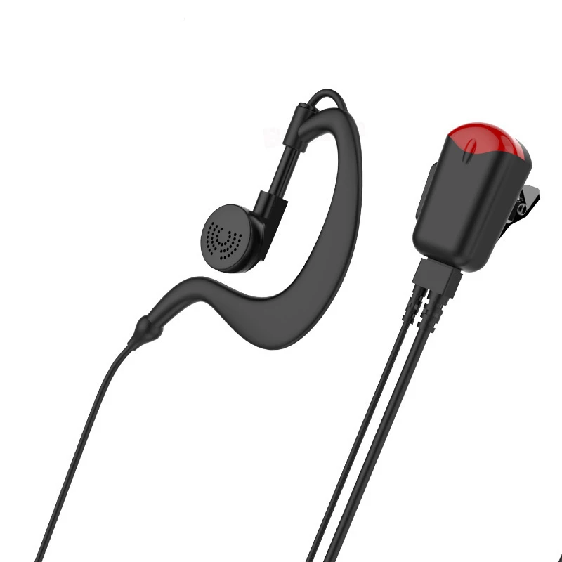 2 Pin PTT MIC гарнитура акустическая трубка In-ear Динамик для Baofeng UV-5R BF-888S CB радио аксессуары ванной комнаты с верескового цвета лампы