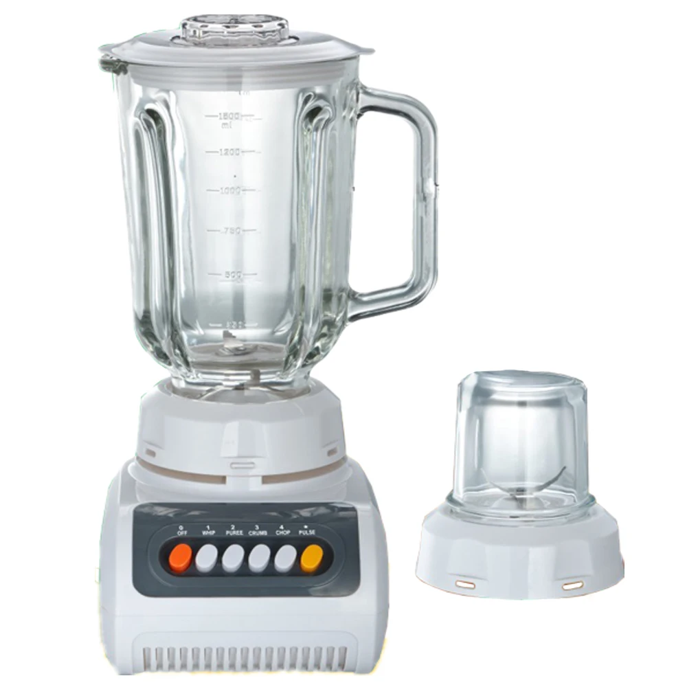 2 In 1 1.5LGlass Jar 4 Speeds  Fruit Blender Juicer Blender Electric blender & grinder