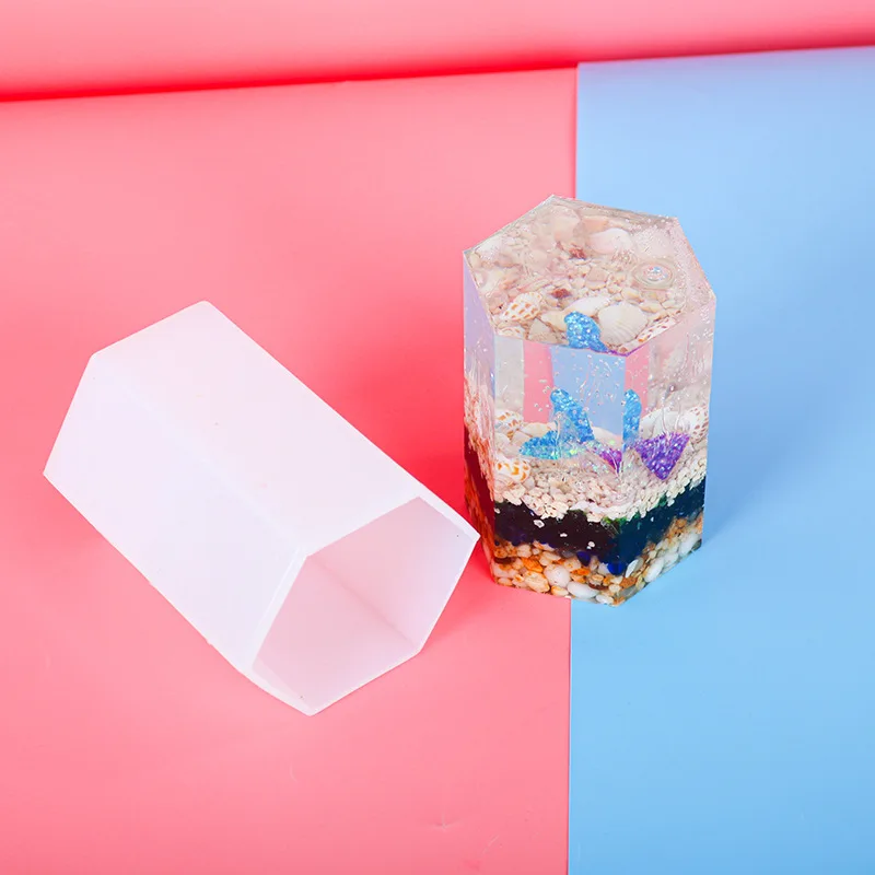 Оптовая продажа силиконовые формы в форме цилиндра для свечей ароматические свечи из смолы 3D ароматерапии эпоксидные