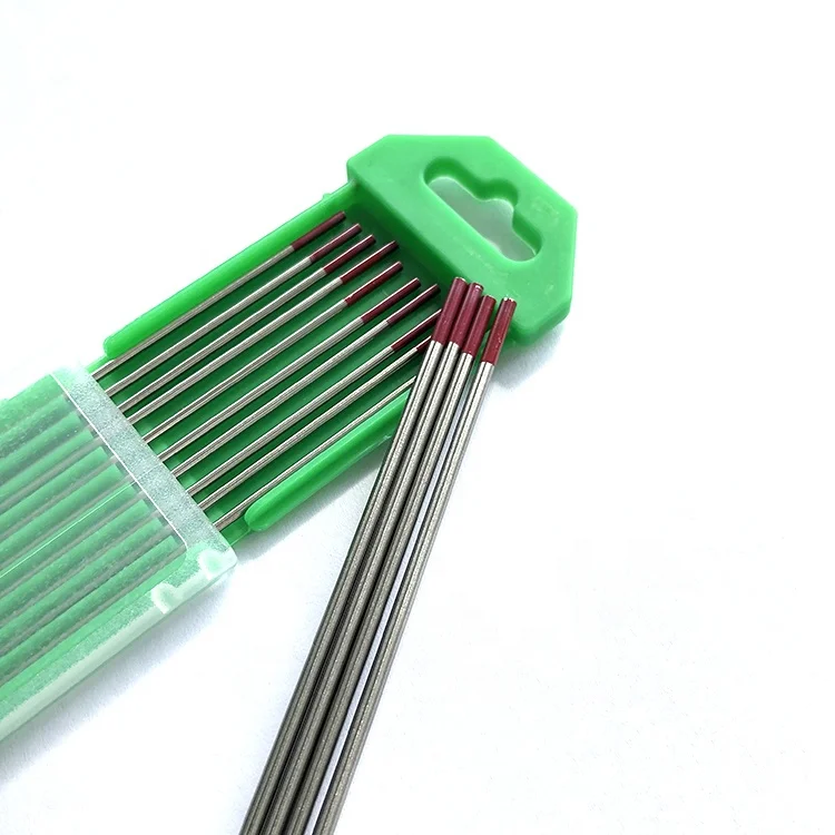 Tungsten electrode AWS standard high weldability red tungsten electrode TIG factory price tungsten electrode