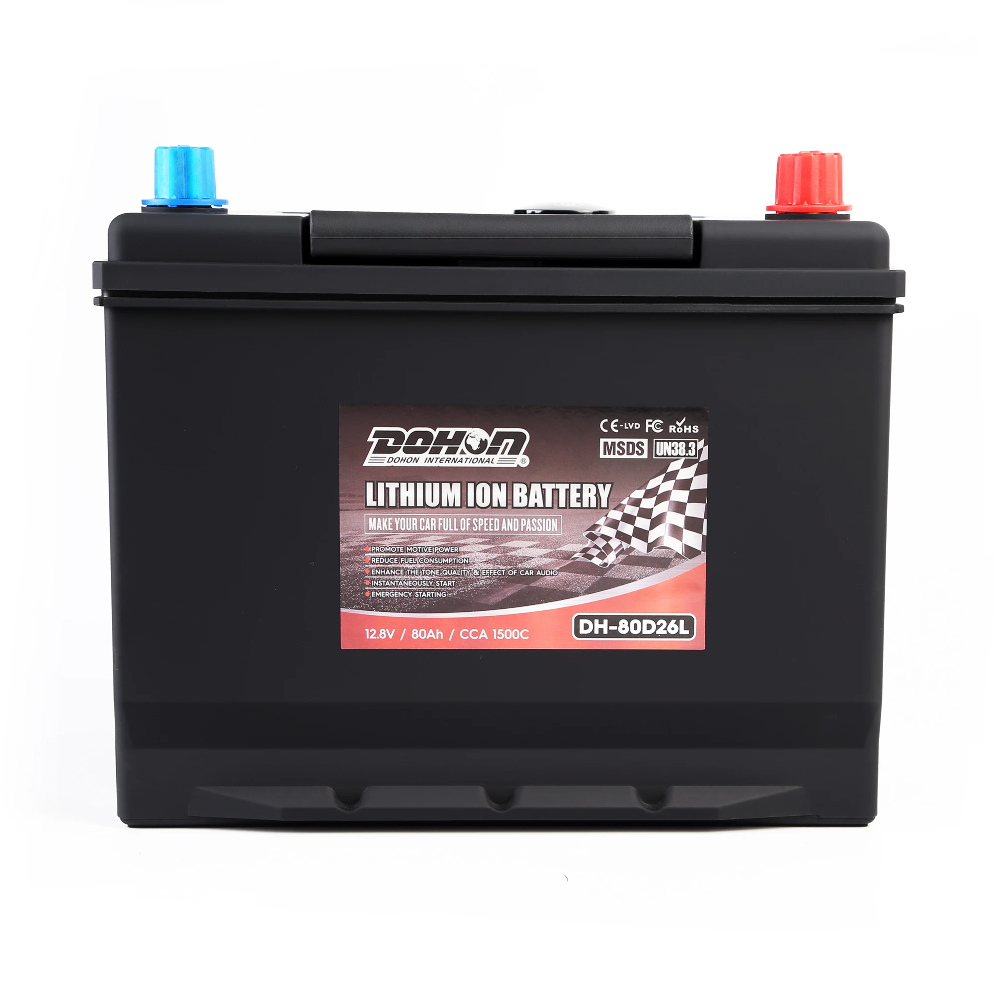 Long Life LiFePO4 Rechargeable Li-Ion Storage Prismatic 12V 52Ah Lithium Ion Battery LiFePO4 Battery