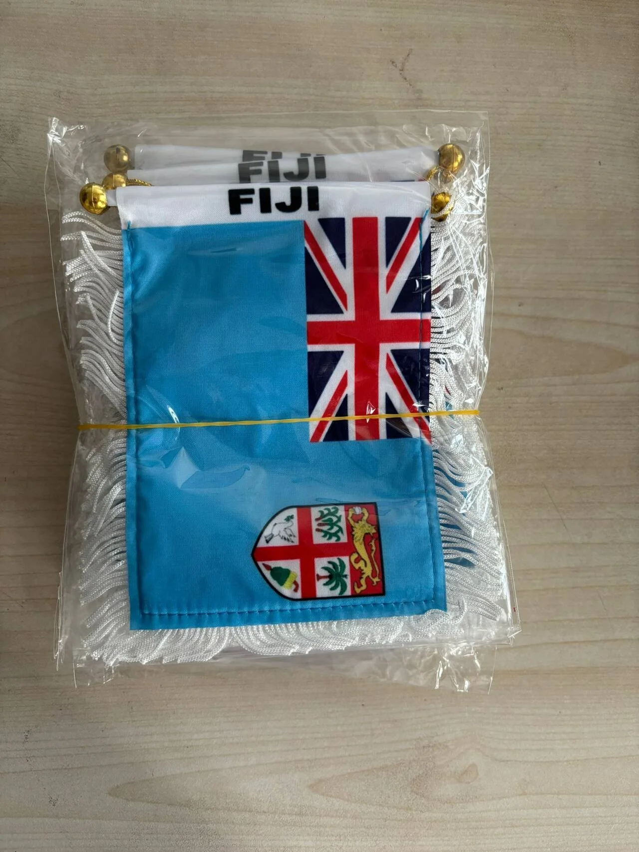 Wholesale Cook Islands Mini Custom Triangle Hanging Pennant Flags  Digital Printing Techniques