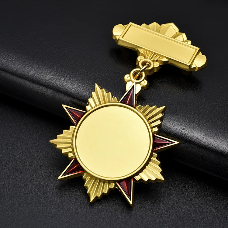 High Quality Custom Metal Sports Race Pin Honor Club Badges Honor Lapel Medal Badge