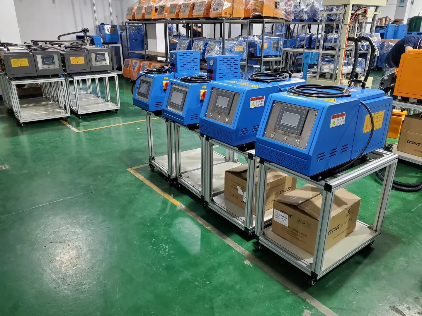 Hot melt glue machines