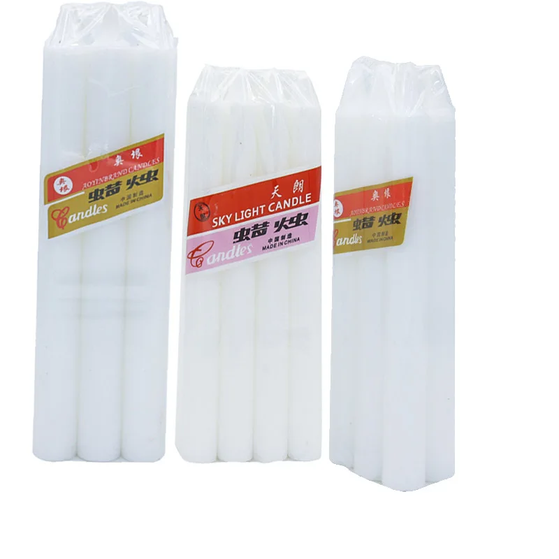 18g Cheap Stick White Lighting Candle/Bougie/Velas With Paraffin Wax For Household Decoration