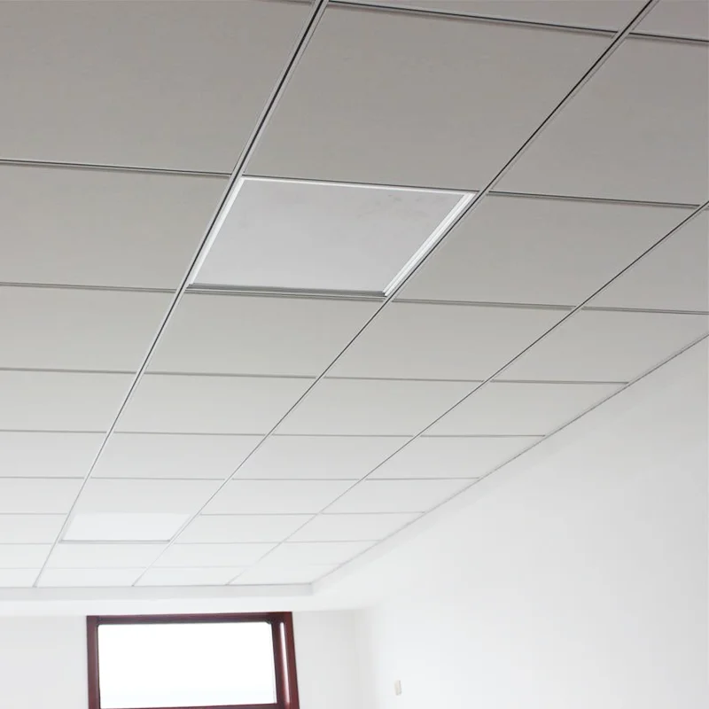 Высокая Светоотражающая теплоизоляционная плита из минерального волокна потолочная доска акустическая потолочная доска