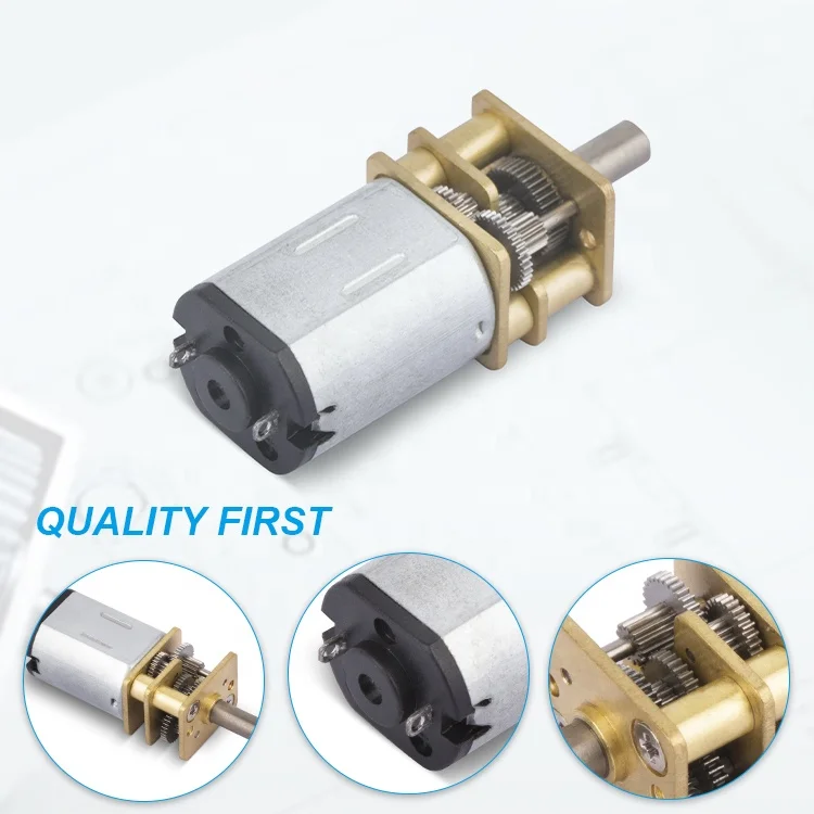 Kinmore small mini motor n20 micro electric gear dc motor for rc toy car