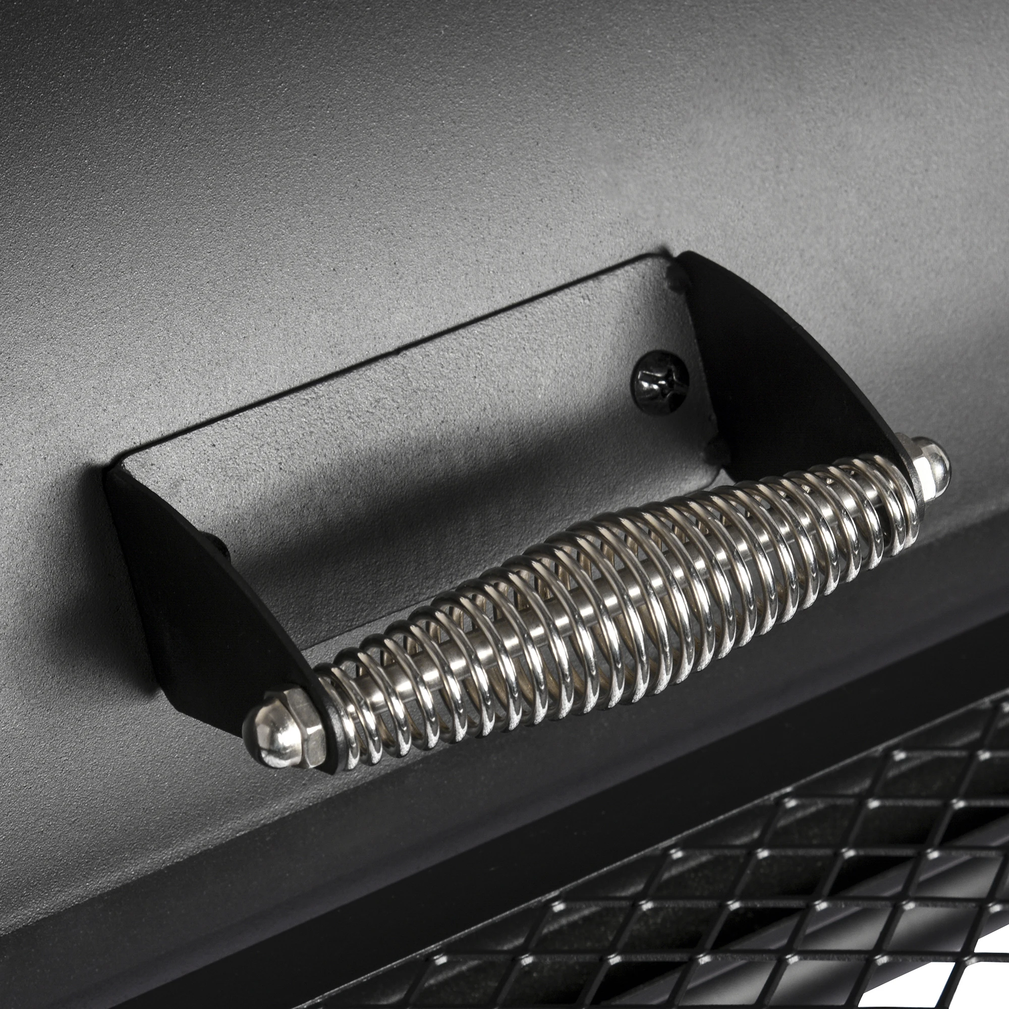 Heavy Duty Meat Drum Pit Barrel Commercial Bbq Charcoal Grill Offset Smoker Black Party Kitchen Metal Painting OEM Item Style