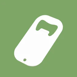 Factory Wholesale Customized Logo Metal Can Opener Key chain Promotion Sublimation Blanks Stainless Steel Keychain Bottle Opener