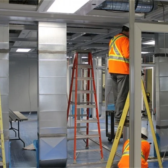 Climate Control Equipment Cleanroom Dust Free Room Iso 5 Dust Free Clean Room Mushroom Growing Room