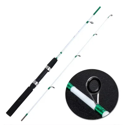 Solid glass fiber reinforced plastic lure rod set super hard sea pole cast rods