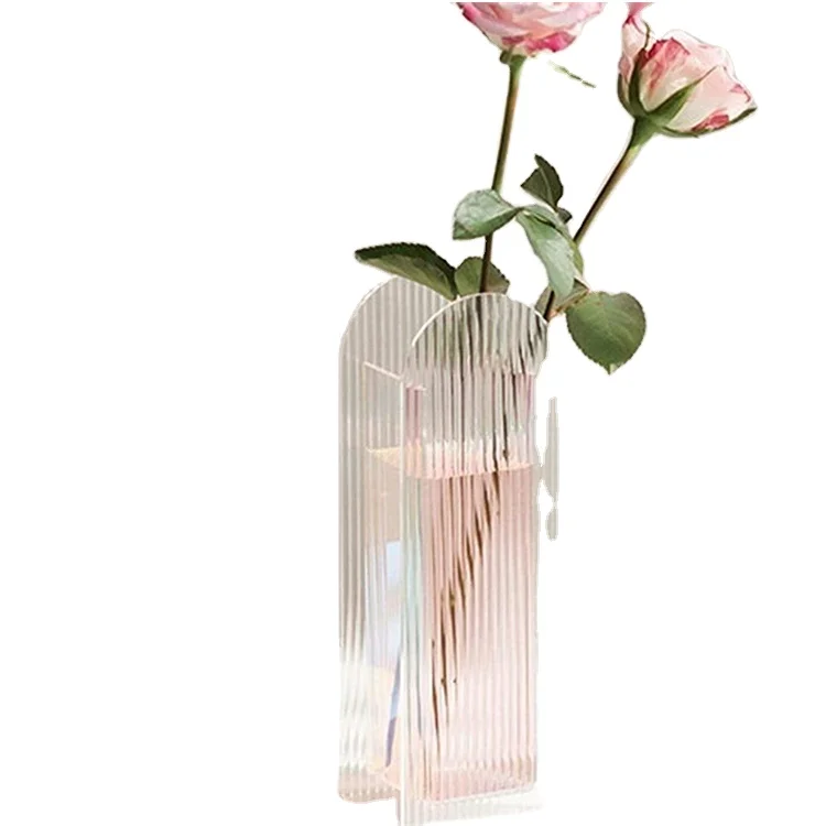 Pretty Acrylic Vase,Wedding Centerpieces, Home Decorations&Arch Shape Vase Modern Design