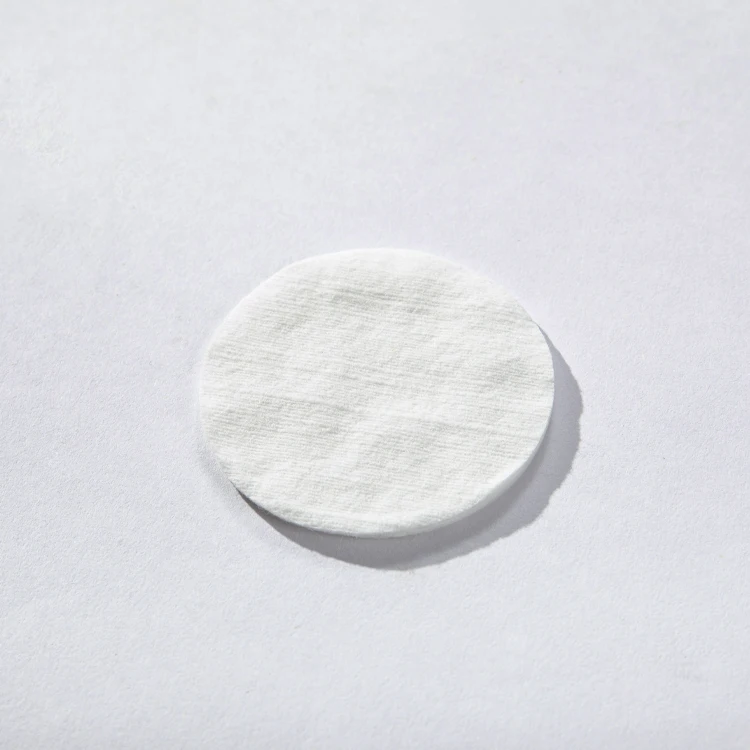 China Supplier Eco-friendly Natural 100% Face Cleaning Cotton Rounds Makeup Remover Pads Organic Cotton Pads Facial for Women