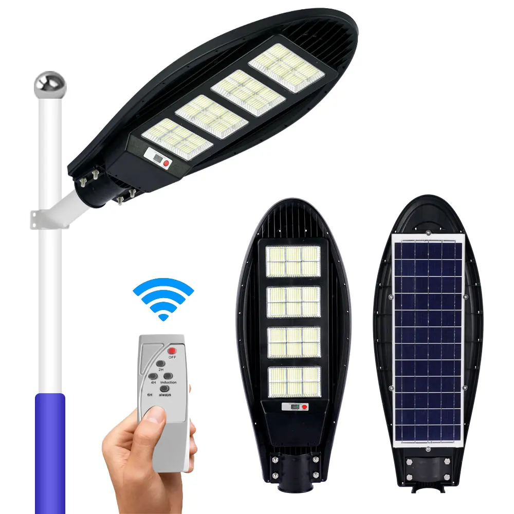 
Heavy Duty IP65 Waterproof Outdoor Solar Light ABS 60w 120w 180w 240w 300w all In One Integrated Led Solar Street Light 