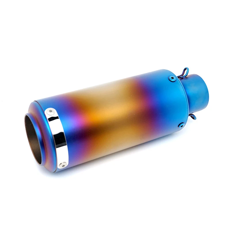 Customized and modified muffler SC off-road motorcycle new R26 round mouth 51mm interface exhaust pipe