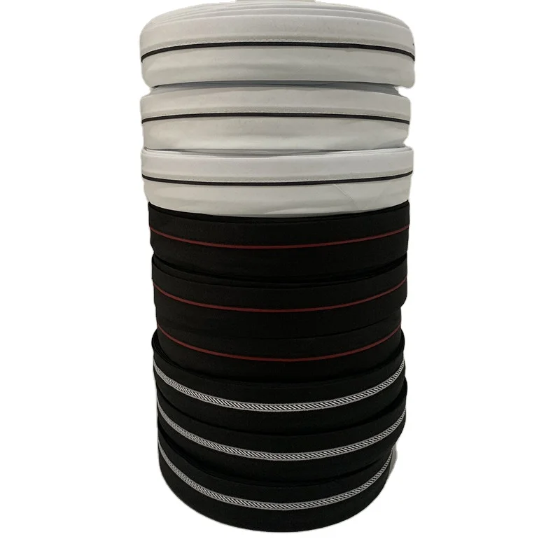 custom logo Factory Manufacture Waistband Polyester Cotton Waistband Pants Accessories