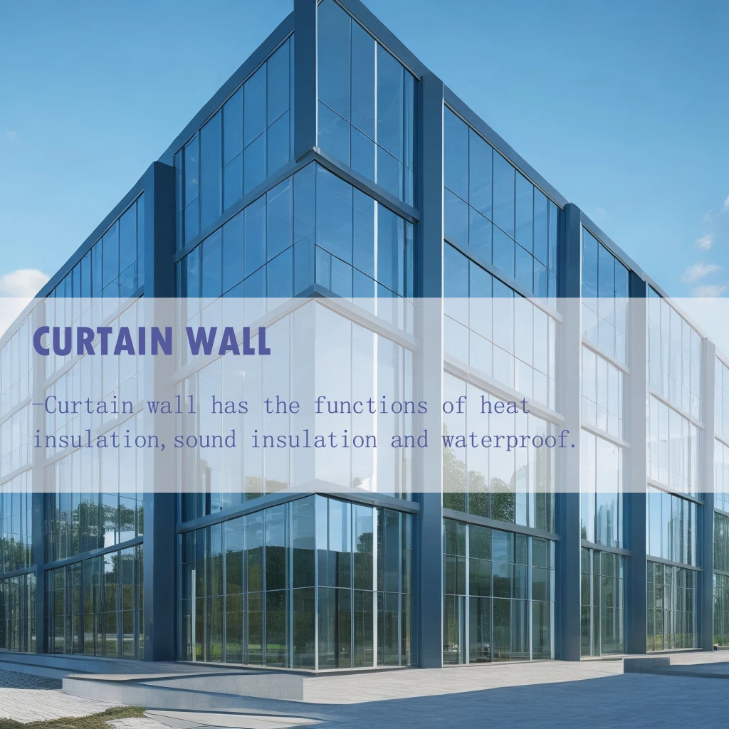 Verified Double Glazing Frameless Aluminum Glass Curtain Wall Price Facade Panels Exterior Curtain Wall