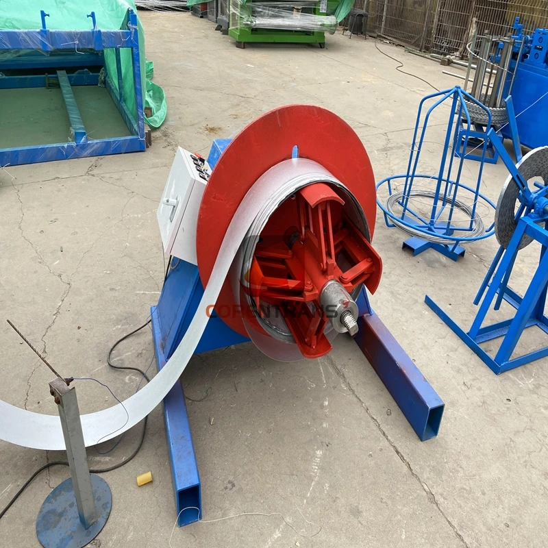 High Speed Auto Concertina Razor Blade ribbon Barbed Wire Mesh Making Machine for Security Fence