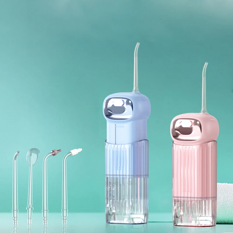 Custom Portable Rechargeable Water Flosser Manufacturer  Clean Desktop Water Flosser Cordless Teeth Travel Water Floss