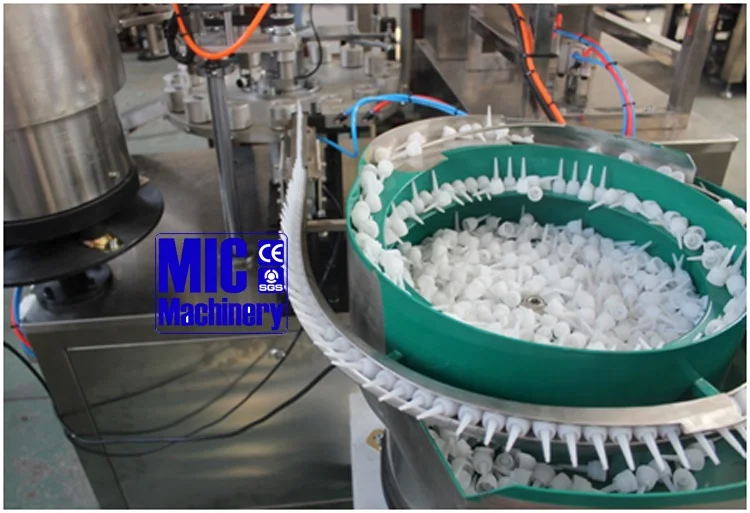 Semi-automatic AB White Cyanoacrylate Capping Liquid small 502 Adhesive Super Glue Filling Machine