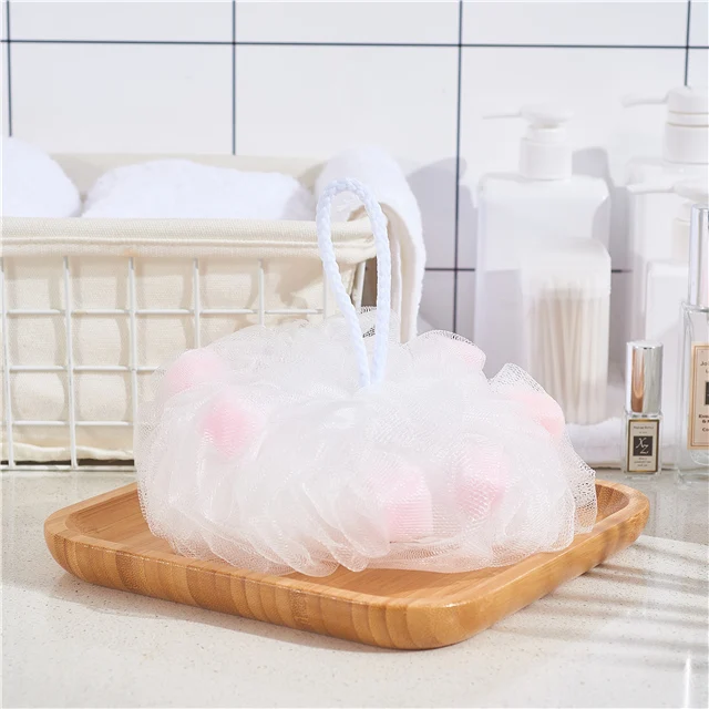 Воздушно-пузырьковая ПЭ сетка для очищения тела для ванной E10