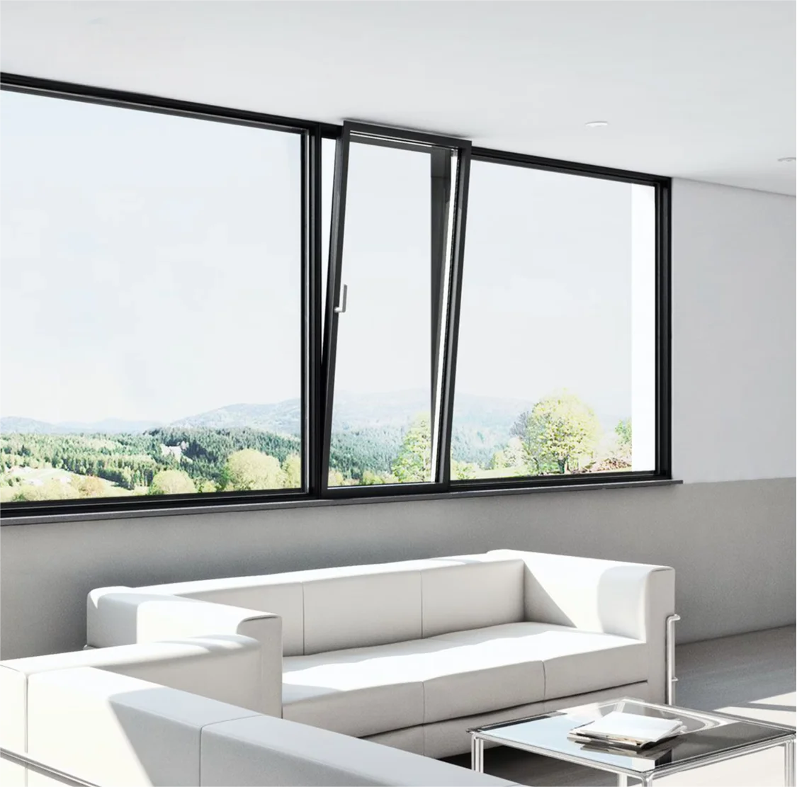Internal Bronze Casement Windows Aluminium Casement Window Profiles Tilt and Turn Windows