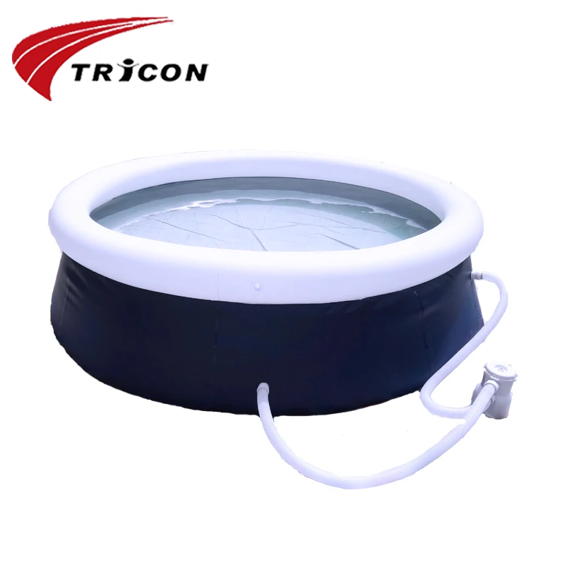 plastic family prefabricated  swimming pool outdoor above ground pool inflatable rectangular metal frame swimming pool