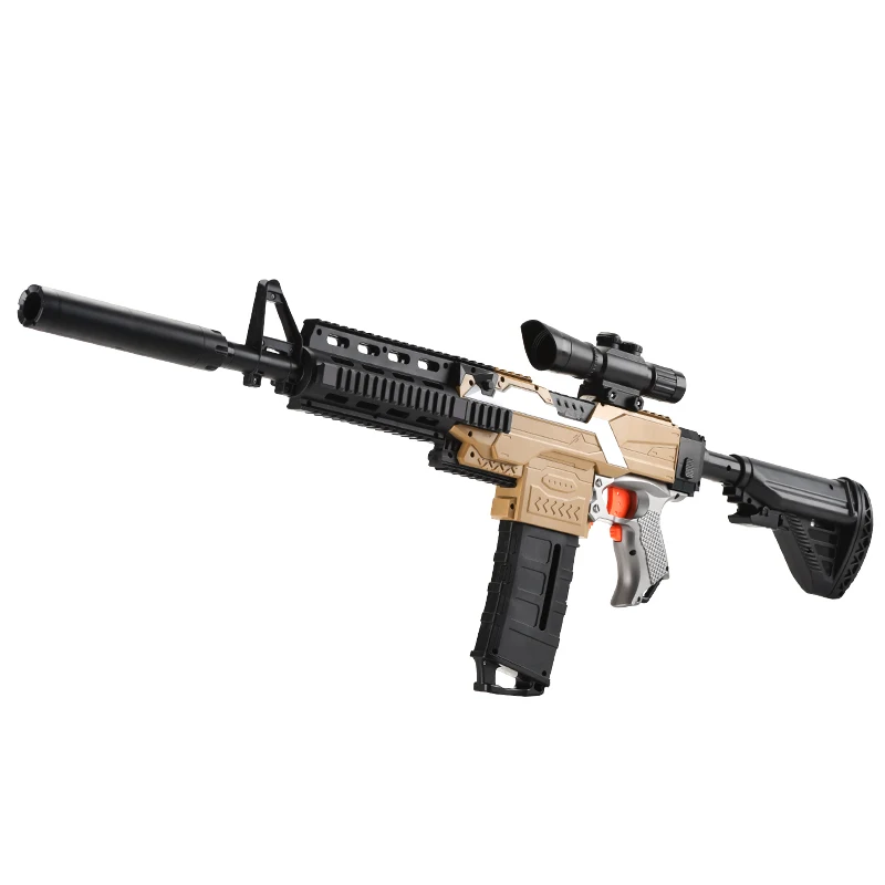 Новая Модель мягкого игрушечного пистолета-пули модель M416 пневматический пистолет игра для стрельбы детей высококачественный АБС-пластик оптовая продажа с завода