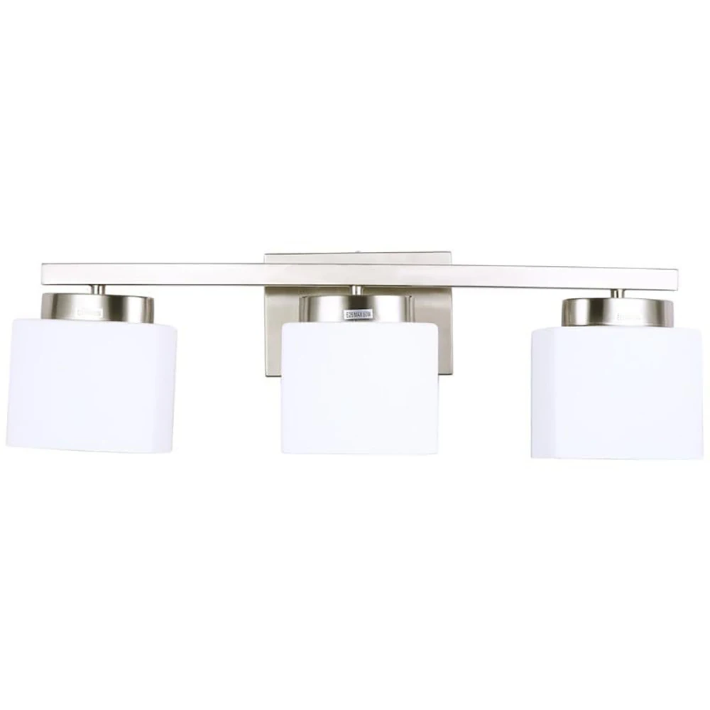 modern Hot Selling Glass Wall Lamp Black Lights Indoor Bathroom Vanity Sconce Fixtures LED wall lights