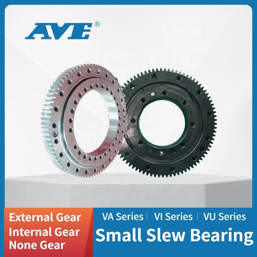 Slew Ring 250x382x59 mm VI 14 0326 V Small diameter Single row cross roller slewing bearing for Construction Machinery