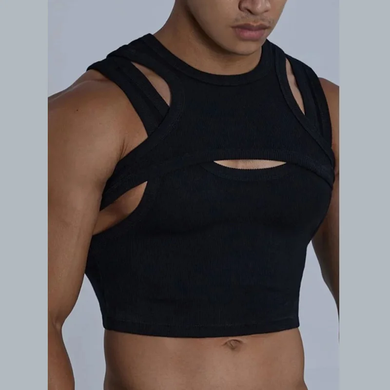 Custom Hot Boy Summer Tee HotBoySummer Vest Cutout Hollow T Shirt for Brand Owner