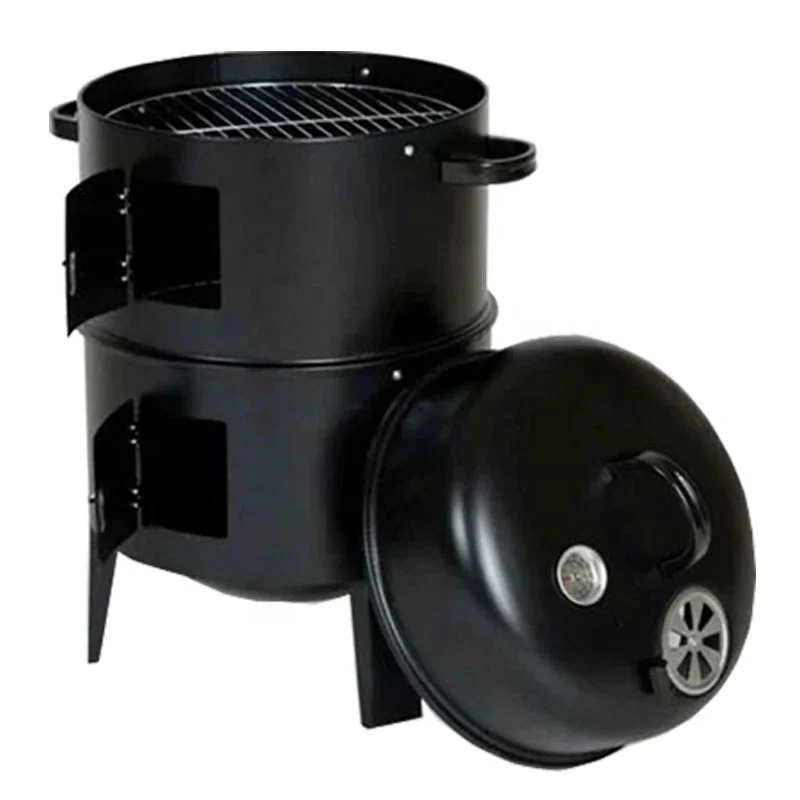 Multifunctional 3 Layers Heavy Duty Commercial Charcoal Outside Bbq Kitchen Camping Bbq Grill Stove